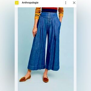 Anthropologie Pilcro & the Letterpress chambray jeans, Size 12